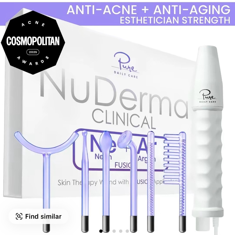 Pure Daily Care NuDerma Clinical Skincare Wand - White